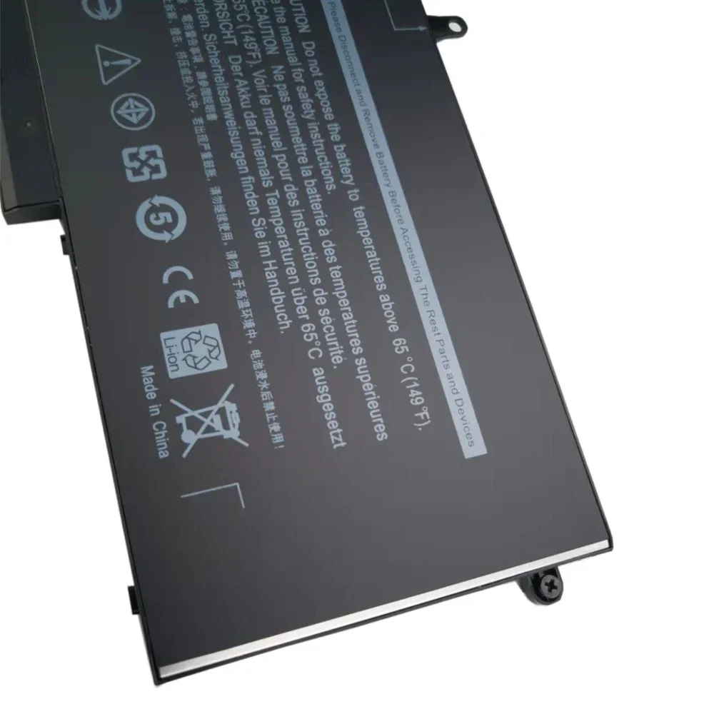 GJKNX Battery For DELL Latitude E5480 5580 5490 5590 For DELL Precision M3520 M3530 GD1JP DY9NT 68WH 7.6V Laptop