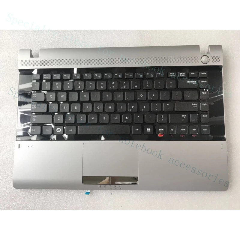 A+  Palmrest US Keyboard for Samsung RV411 RV415 RV409 RV420