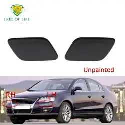 For VW Passat B6 2006 2007 2008 2009 2010 2011 New Front Headlight Washer Nozzle Cover Headlamp Water Spray Jet Cap 3C0 955 110A