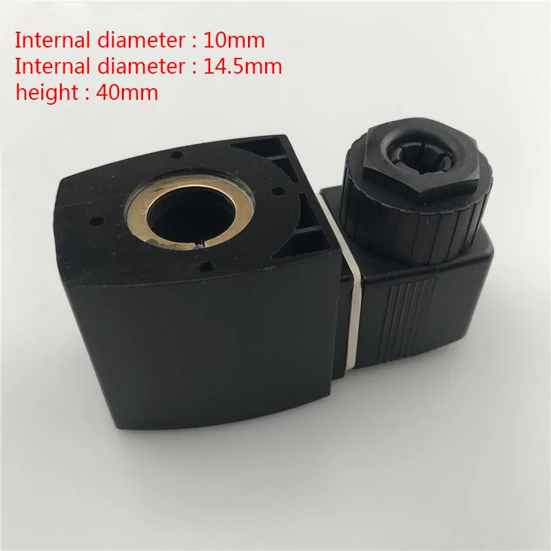 

BD-A Solenoid valve coil Upper hole 10mm Downhole 14.5mm Height 40mm DC24V AC220V