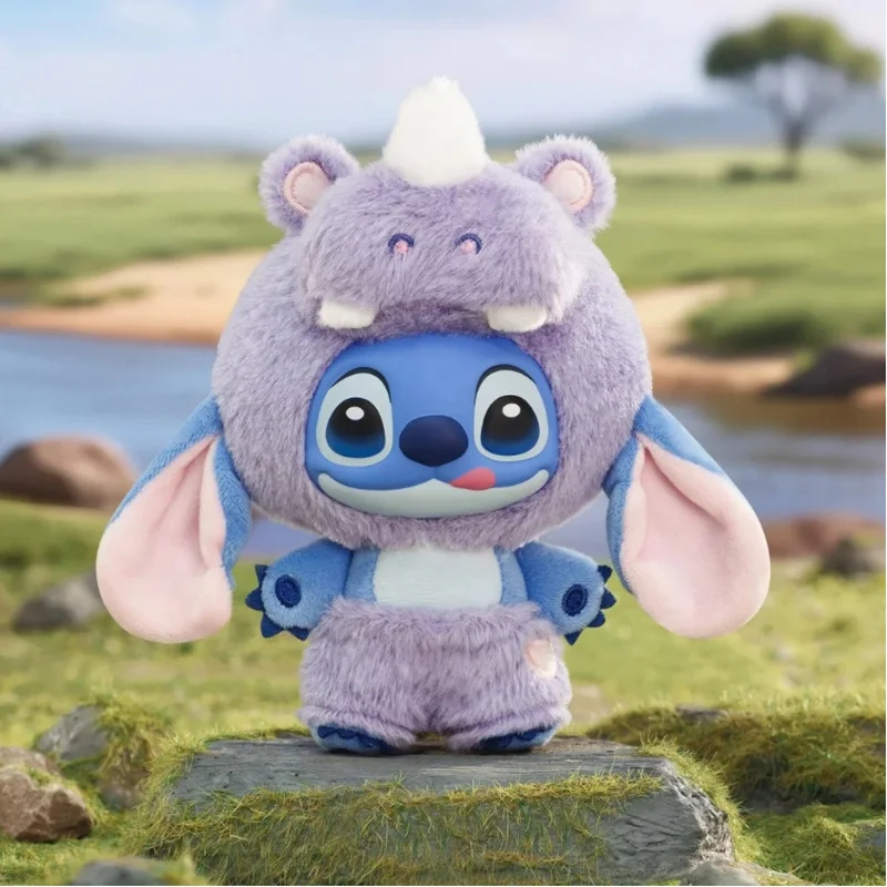 

Toptoy Disney Stitch Wild Animal Series виниловый кулон слепая коробка милый 15 см аниме Stitch Mystery Box коллекционная кукла брелок подарки