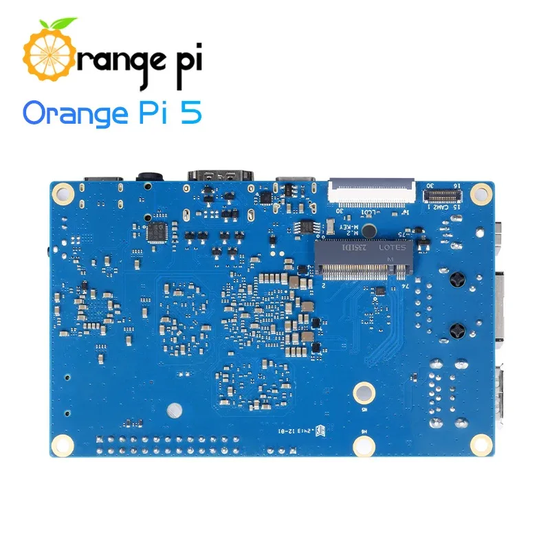 Oranje Pi 5 4 GB RK3588S PCIE-module Externe WiFi + BT, SSD Gigabit Ethernet Single Board Computer, Run Android Debian OS