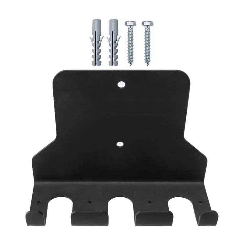 Barbell Rack Wall Mount Vertical Gym Barbell Rack Gym Bar Holder Wall-Mounted Space-Saving Powder Coated Holder For Durability