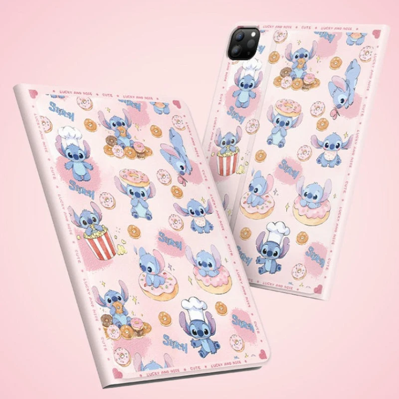 

Чехол Stitch для iPad Pro 4 5 6 12.9 дюймов, M4 13 дюймов, iPad 8 9 10 10.2 дюймов, Air 4 5 10.9 дюймов, M2 M3 A16 11 дюймов, защитный чехол для планшета