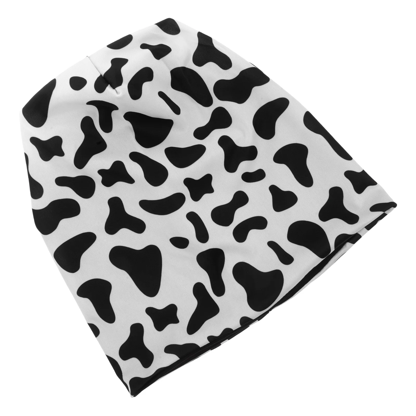 

Vintage Print Beanie Skull Hat Ear Protection Lightweight Polyester Cap Outdoor Sports Travel Cold Weather Warm Headwear Unisex