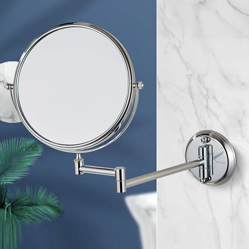 

Folding Wall Mounted Bathroom Decoration Stainless Steel Telescopic Rotating Accessories