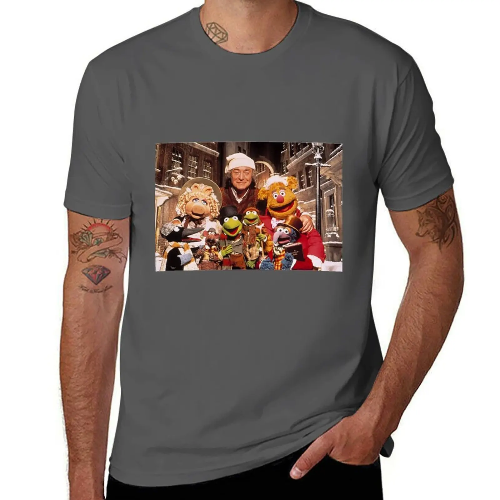

muppet christmas carol ... design T-Shirt cotton t shirts man 100% men t shirt cotton 100% t shirt man luxury T-Shirt