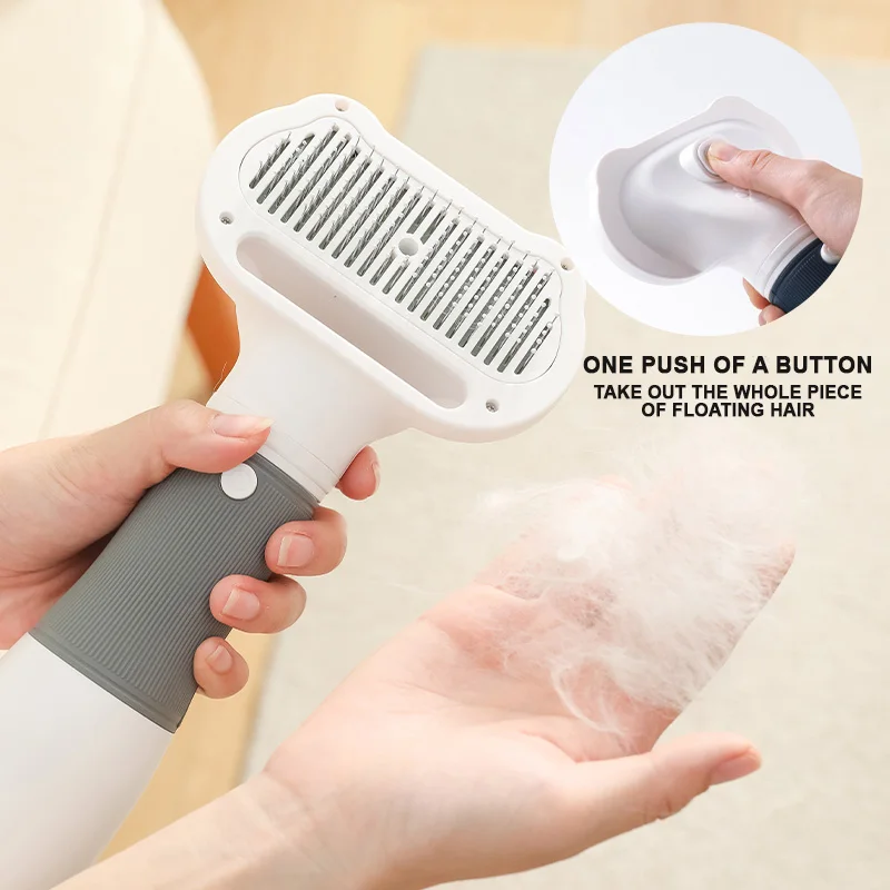 3-In-1 Pet Dog Dryer Quiet Dog Hair Dryers and Comb Brush Grooming Kitten Cat Hair Comb Puppy Fur Blower Low Noise Pet Products