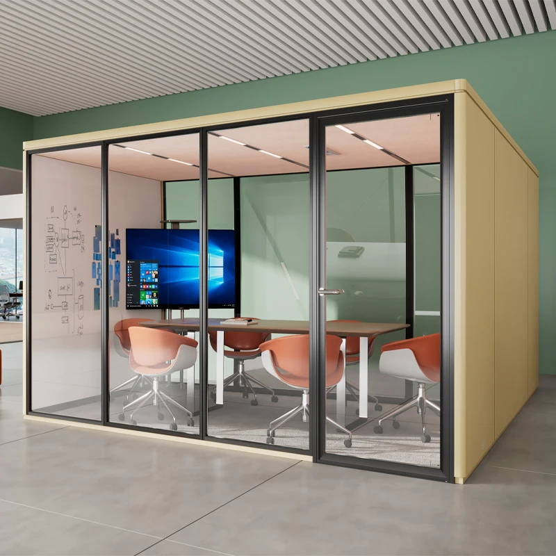 Mobile soundproof room Silent Cabin Recording Studio Phone Booth Work Pod Meeting Pod for Home Office Quiet