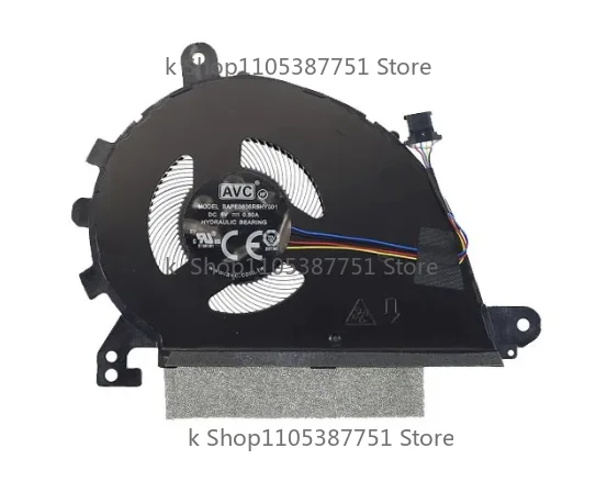 Laptop CPU Cooling Fan BAPE0806R5HY001 DC5V 0.50A 4-Pin HQ23300147000 For ASUS ExpertBook B5 OLED B5302 B5302C