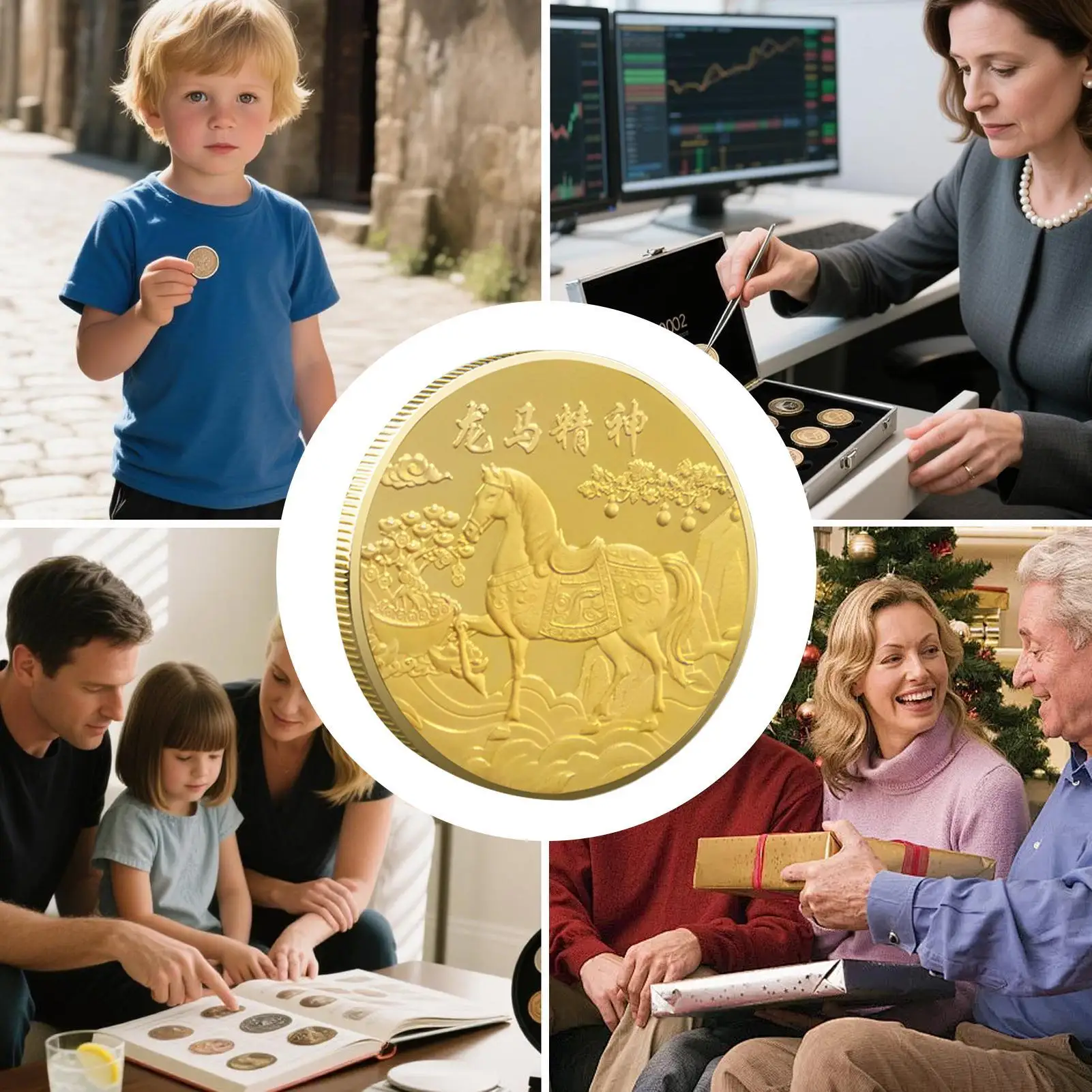 Collector Coin Blessing Lucky Horse Coin 2026 Year Of The Horse Souvenir Art For Kids Collecting Women Home Decor Collector Item