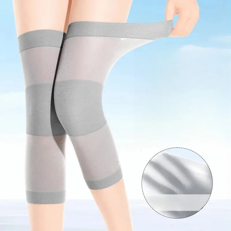 

Knee Protector Summer Thin Section Women's Joints Warm Men Women Sleeve Air Conditioning Room Invisible Traceless Leg Protectors