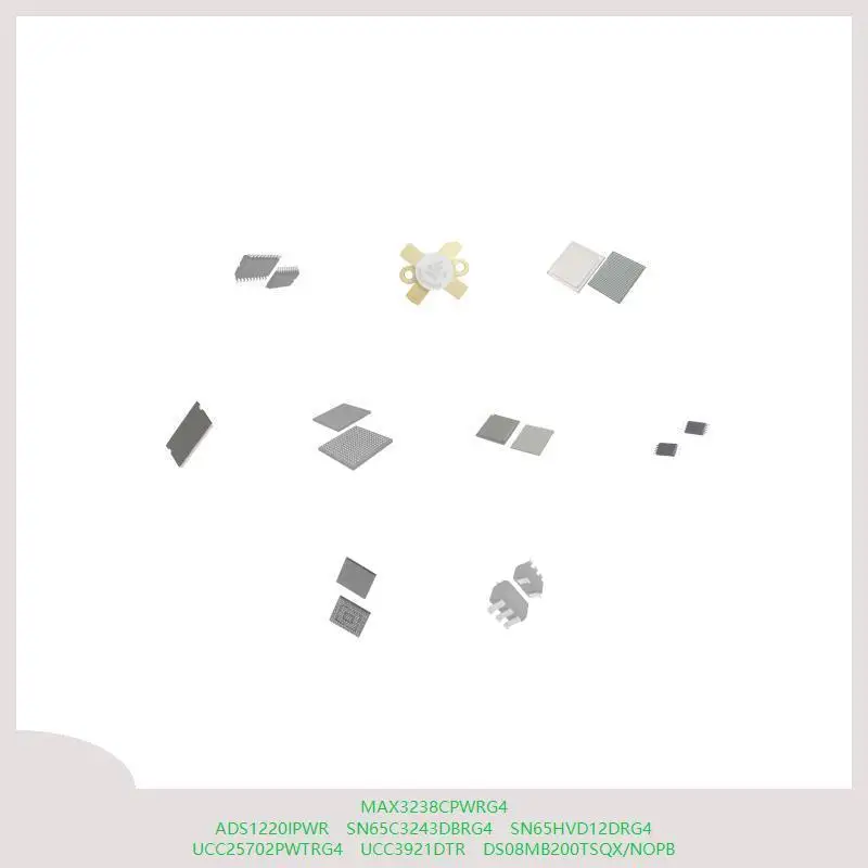 max3238cpwrg4-ads1220ipwr-sn65c3243dbrg4-sn65hvd12drg4-ucc25702pwtrg4-ucc3921dtr-ds08mb200tsqx-nopb