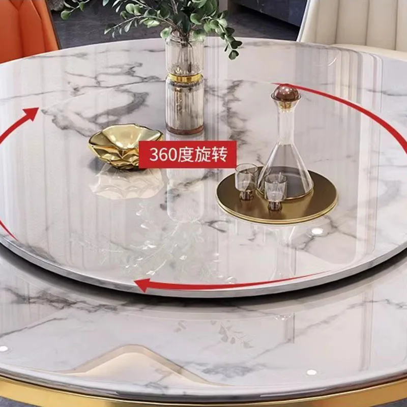 Desk Kitchen Dining Tables Coffee Conference Cocktail Marble Round Dining Table Salon Console Table A Manger Balcony Furniture