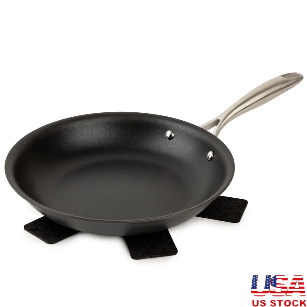 

Non-Stick 8 Inch Fry Pan Hard Anodized Aluminum Durable Cookware Oven Safe Dishwasher Safe Professional Quality All Cooktops
