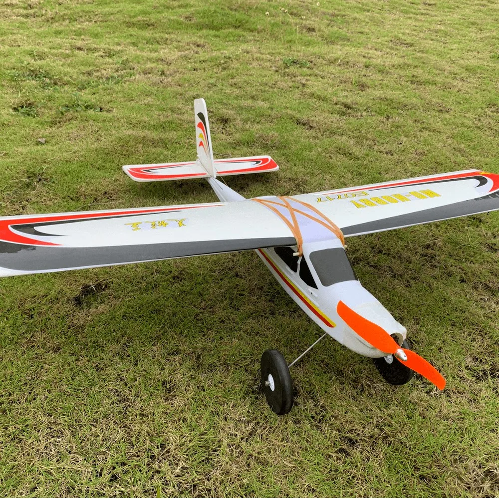 

1030mm Wingspan RC Airplane E0717 Cessna 185 Short Distance Takeoff EPS RC Airplane Fixed Wing Trainer KIT/PNP