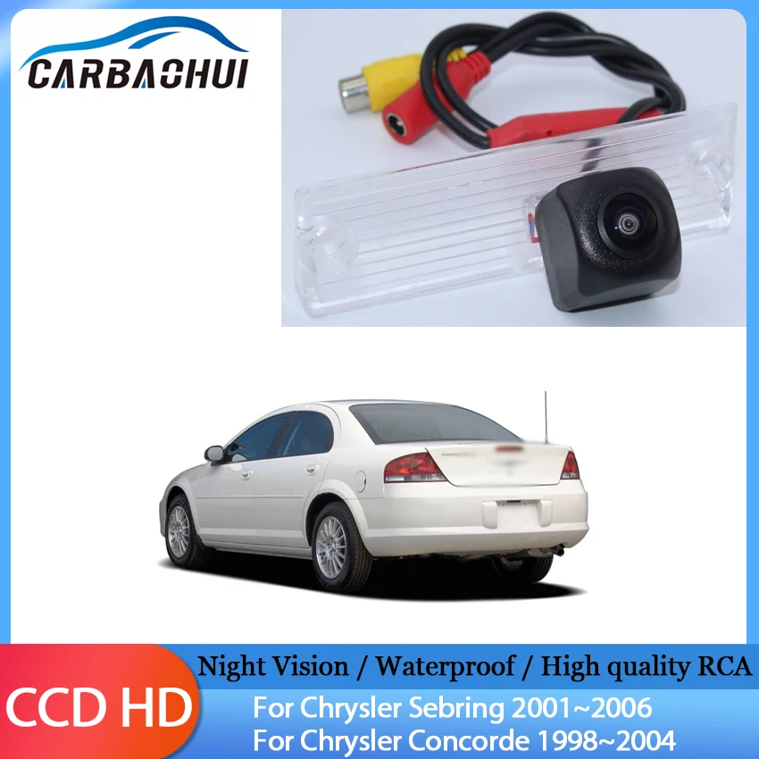 

Камера заднего вида HD CCD ночного видения Автомобильная камера заднего вида для Chrysler Sebring 2001 ~ 2006 для Chrysler Concorde 1998 ~ 2004