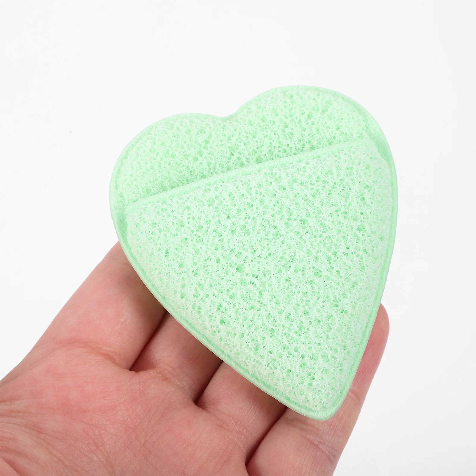 2개입 얼굴 클렌징 장갑 메이크업 리무버 부드러운 각질 제거 스크러버 스펀지 딥 포어 클리닝 페이스 워시 도구