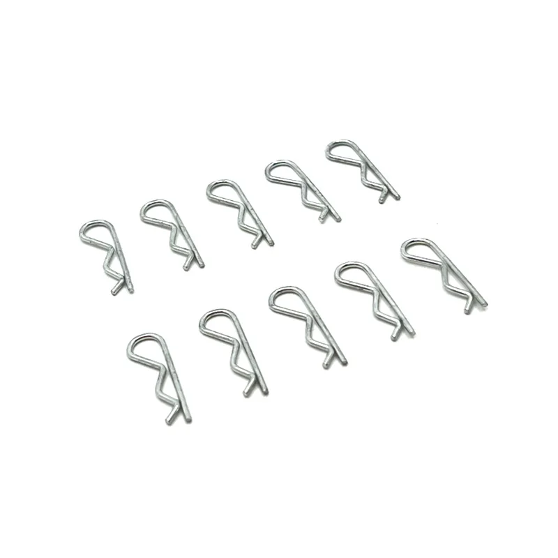 10PCS Car Shell Fixing 1.0mm R Pin For 1/32 1/28 1/24 1/18 1/16 RC Car Parts