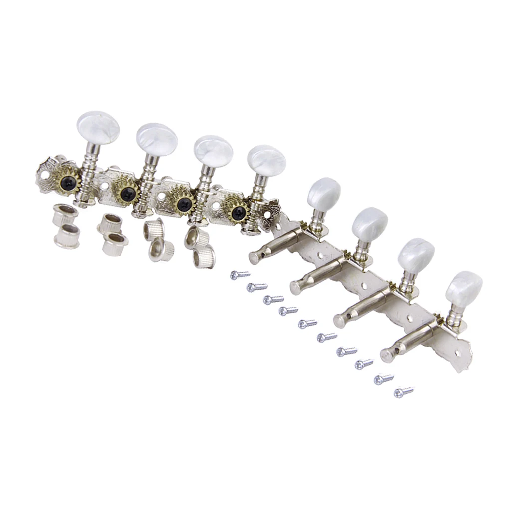 8pcs String Tuning Pegs 4L + 4R Tuners Machine Heads for Mandolin Parts