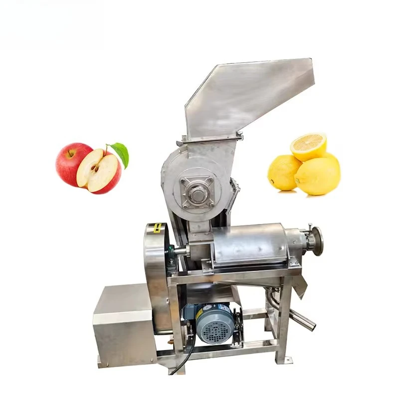 High Output Vinegar Cider Juice Making Machine Industrial Fruit Crusher Press Juicer Machine