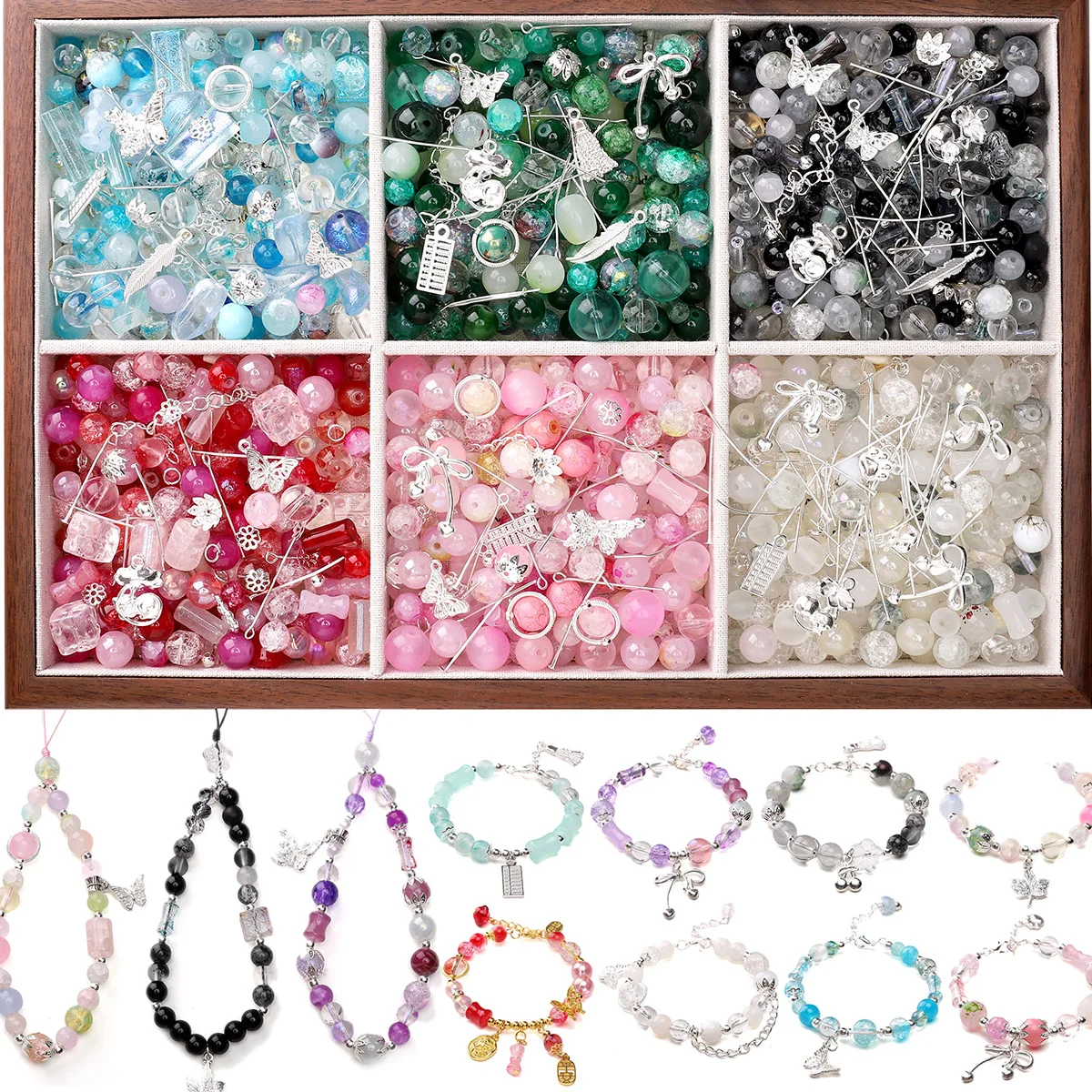ลูกปัดแก้วผสม 50 กรัม/ถุง จี้ส - Old Fashioned Glass บทวิจารณ์และราคา