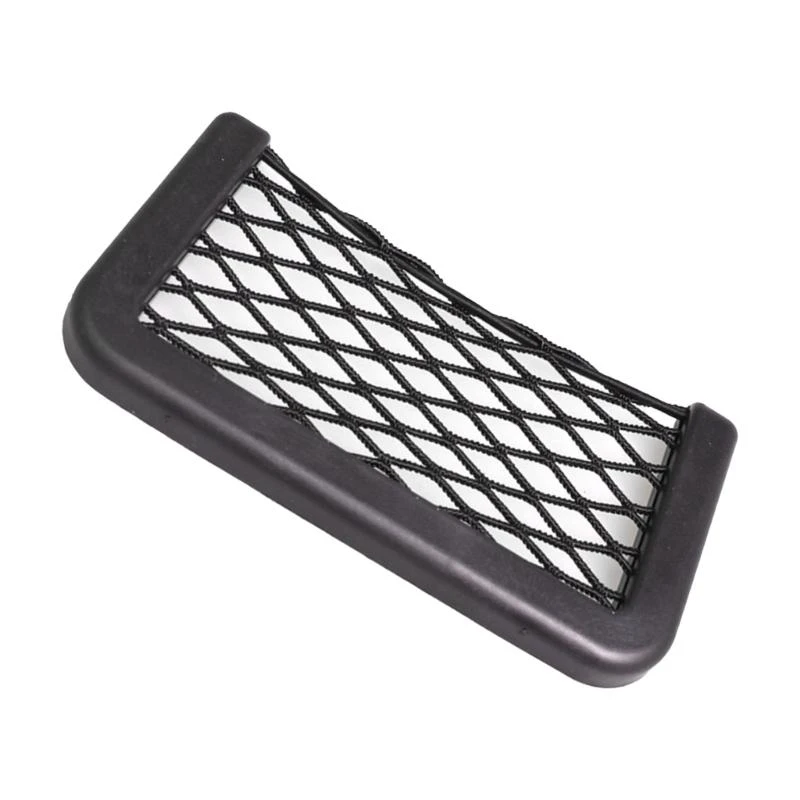 41XA Automotive Organizers Mesh Bag Elastic Mesh Car Organizers Upgrades for Convenient Storage of Small Items in Car & SUVs