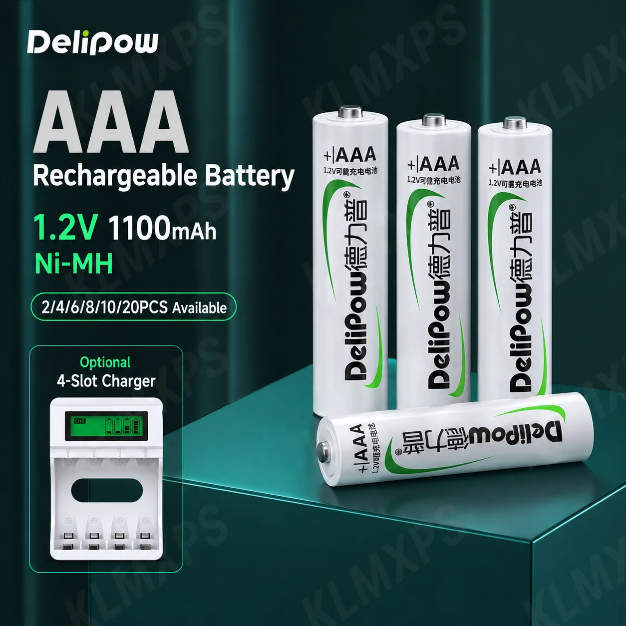 1.2V AAA NiMH Rechargeable Battery 1100mAh for Wireless Mouse Remote Clock Electronic Scale Remote Control Mouse Keyboard Toys