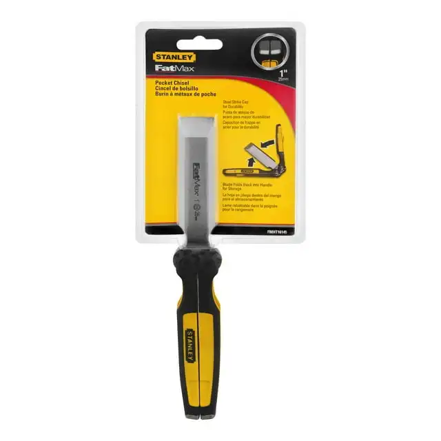 STANLEY FatMax FMHT16145 Cincel de bolsillo de 1 pulgada