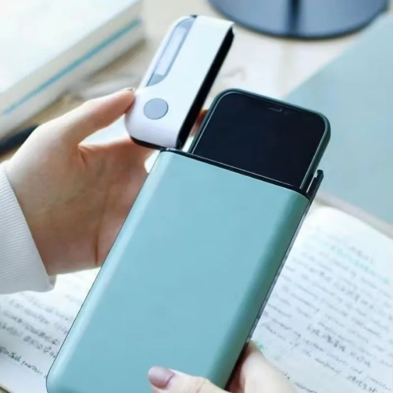 Anti-lock brake system electronic digital lock box timing lock phone protector for children students to prevent excessive play