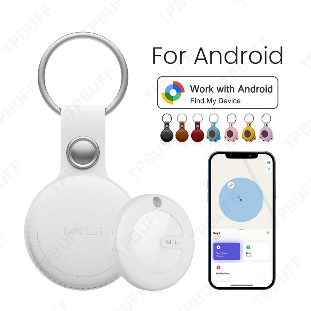 Mini GPS Locator AntiLost Alarm Wallet Keychain Smart Tag Bluetooth-Compatible Tracer Keychain Dog Pet Child Tracker Key Finder