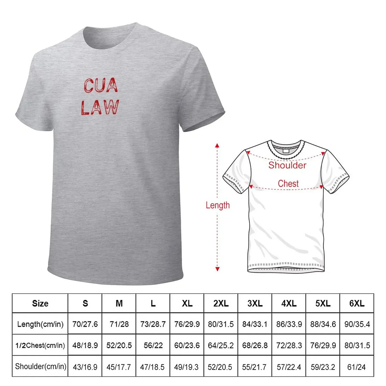 Catholic University of America Law Design T-Shirt anime clothes quick-drying tshirts for men