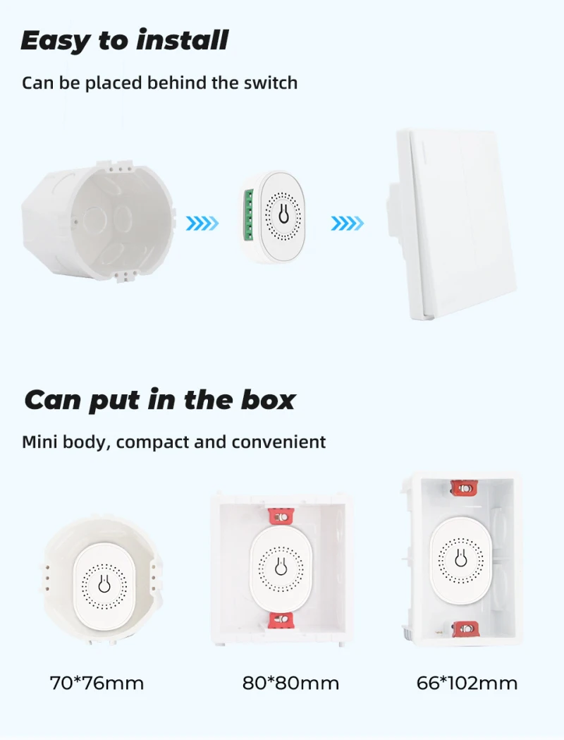 Imagem -04 - Tuya-controlador do Ventilador para Casa Inteligente Ventilador de Teto Wifi Interruptor de Velocidade Stepless Regulador de Tensão Trabalhar com Alexa Google Smart Life App