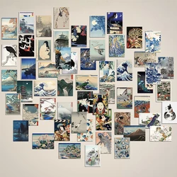 56pcs/set Japan Art Stickers Scenery Decoration Cards Laptop Computer Tablet Refrigerator Helmet Phone Case Frame Suitcase Decor