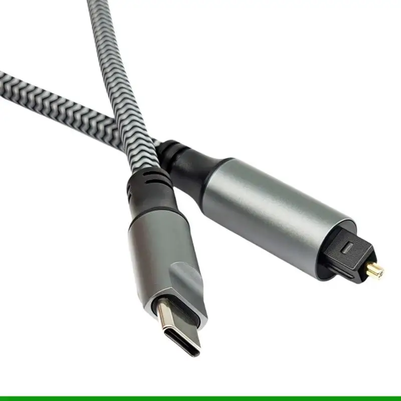 

U55C USB C To Fiber SPDIF Sound Converter for Computer Laptop PC Multimedia Speaker