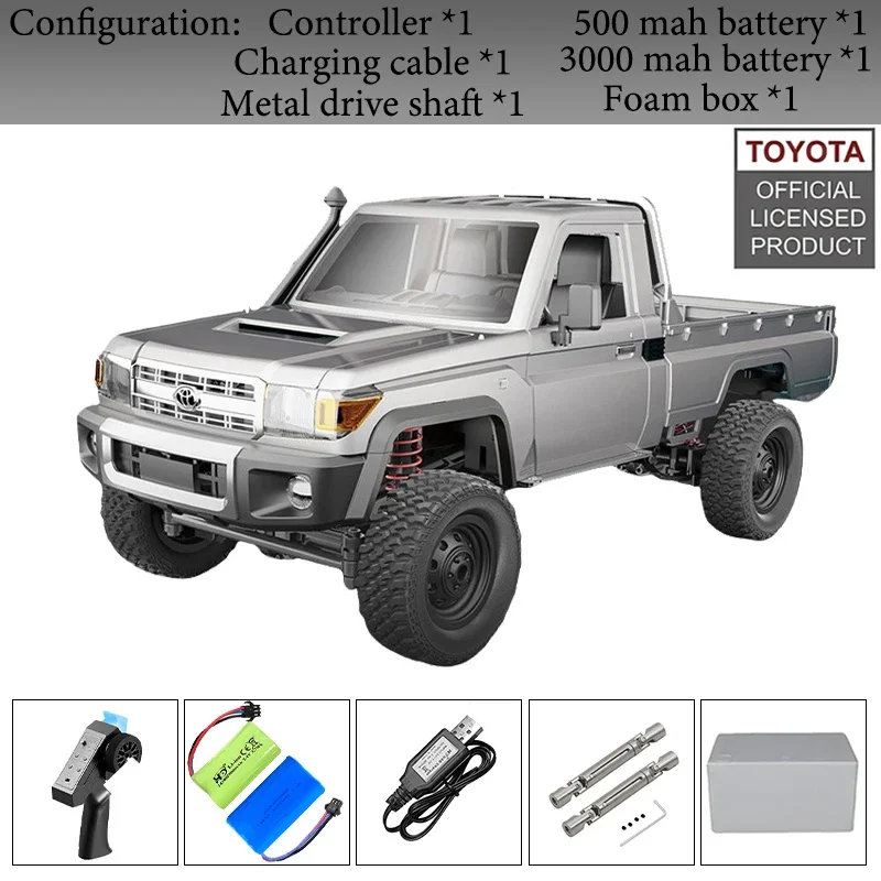 1:12 MN82S 2.4G Supertourer Full Scale Pickup Short Truck 4WD Climbing Car Rc Car Remote Control Children Toy Gift