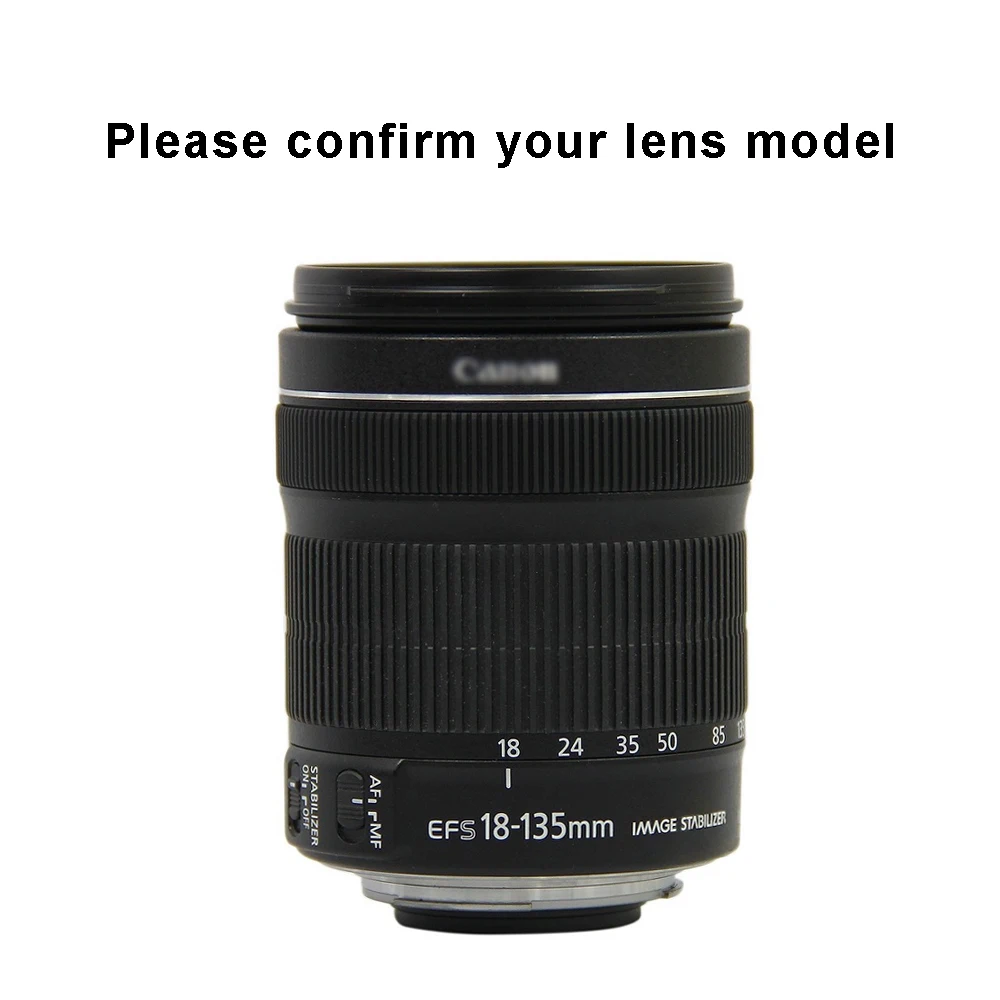 Anillo de goma para lente de Zoom, accesorio para cámara Canon EF-S 18-135mm f/3,5-5,6 IS STM, pieza de reparación
