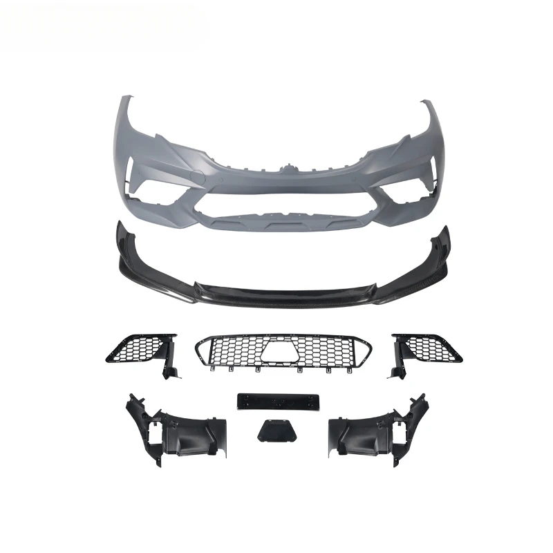 Car Body Parts PP Plastic Front Kits 2019+ 3 Series G G28 M3C Style kit For G Kit