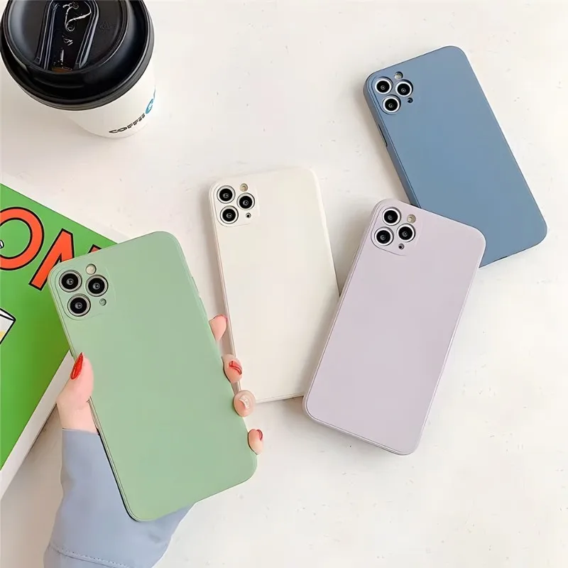 Milka Chocolate Cow Cookies Phone Case Candy Color For IPhone 15 14 12 13 11 Pro Max Mini X XR XS Max 7 8 Plus Soft Cover