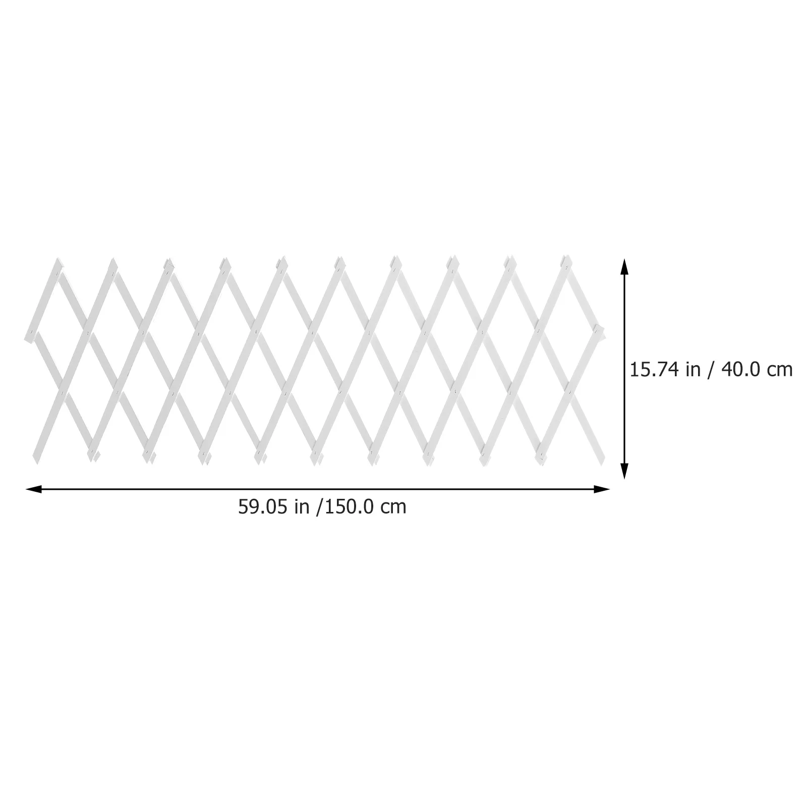 1개 확장형 정원 나무 덩굴 식물 지지대 벽 장식 조경 야외 장식 울타리 접이식 마당 장식 울타리