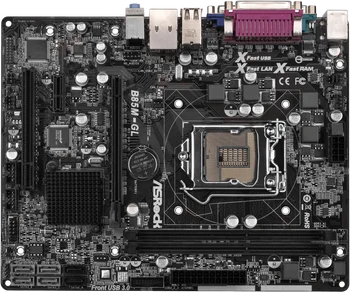 B85 Anakart ASROCK B85M-GL Anakart LGA 1150 desteği 4790 4770 4670 4570 4170 4130 cpu DDR3 32 GB Mikro-ATX