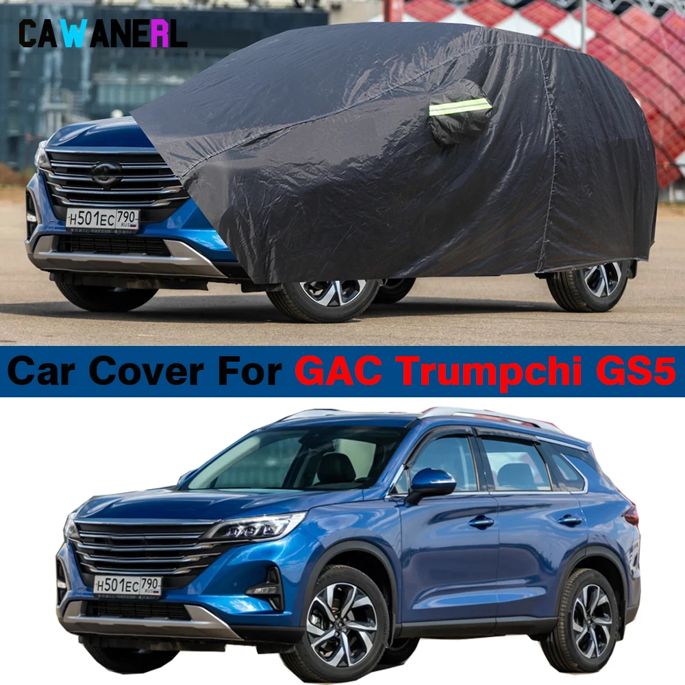 

Full Car Cover Waterproof SUV Outdoor Sun Rain Snow Scratch Resistant Cover Dust Proof For GAC Trumpchi GS5S GS5 Super 2011-2025