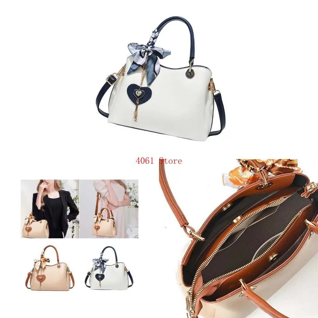 

PU Leather Shoulder Bag for Women Large Capacity Crossbody Bag Mother's Day Gift