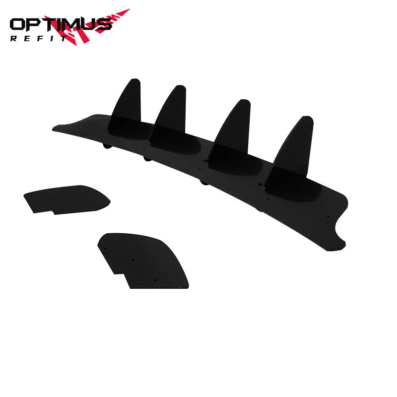 Car Rear Bumper Diffuser Spoiler Splitter Body Kit Car Accessories For Volkswagen VW Golf MK VI GTI 6 GTI MK6 GTI