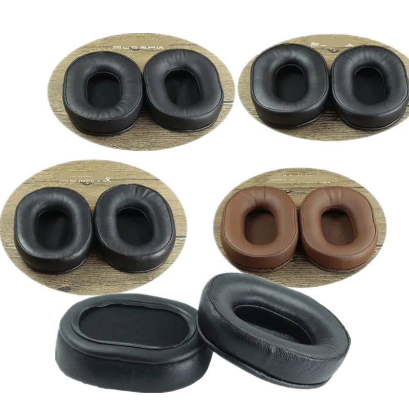 Kożuch owalny 95X75MM wymiana gąbek słuchawek Earpads poduszki dla Sony MDR-7506 MDR-V6 MDR-V7 MDR-CD900ST dla Koss słuchawki