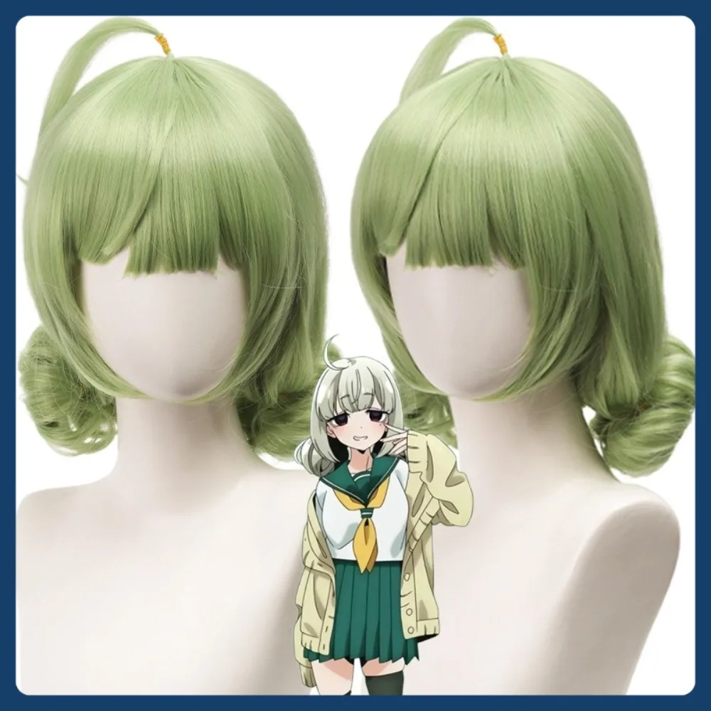 متجر شعر مستعار متوسط اليشم أريد أن أكون فتاة سحرية شعر مستعار تأثيري ألعاب أنيمي ازياء الدعائم لعب الأدوار الباروكات #6