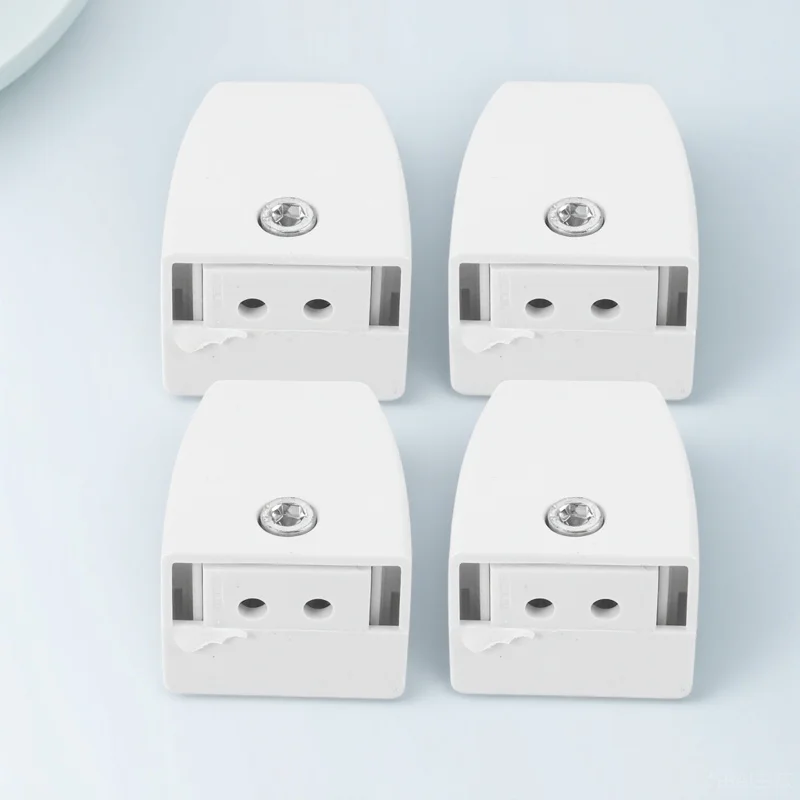 

4Pcs Desk Baffle Clip Sneeze Guard Support Clamp Simple Design ABS Material for Office Home Furniture Desk Divider Clip