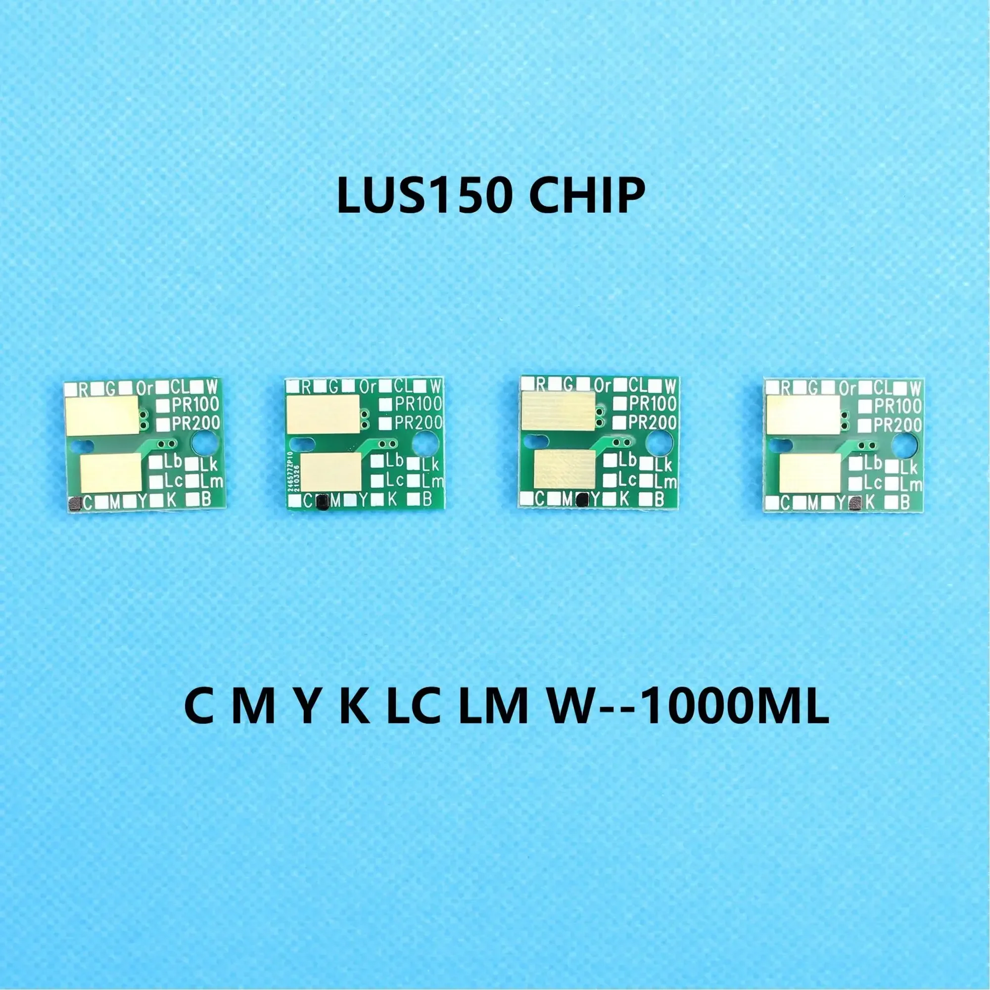 Lus150 Ink Bottle Chip LUS 150 UV Printer IC Chip for Mimaki  UJF JFX200 JFX500 UJV500 Disposable One Time Use Ic Chips Parts