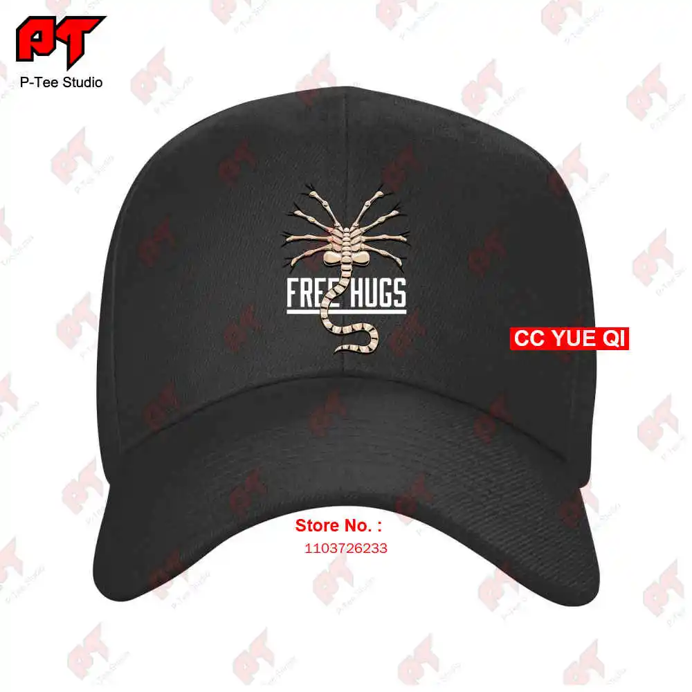 Hugs Aliens Facehugger Alien Sci Fi Baseball Caps Truck Cap ZWME