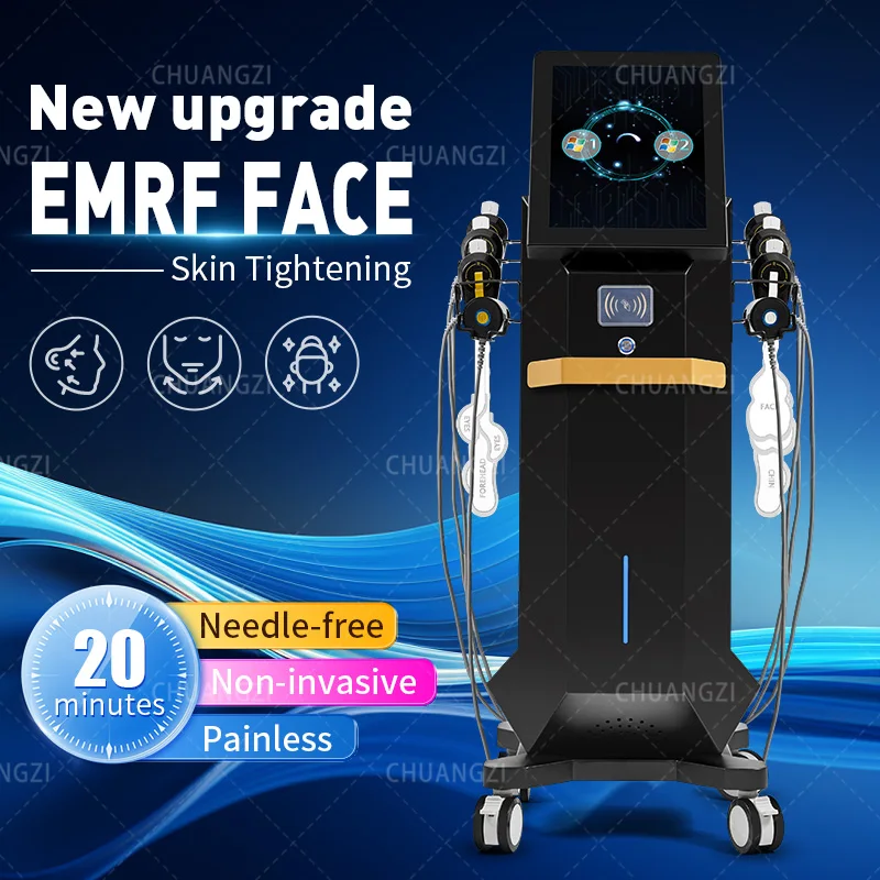 Professional Facial Electro stimulation Face Lifting Machine PEFACE Sculpt Face Pads Massager Device